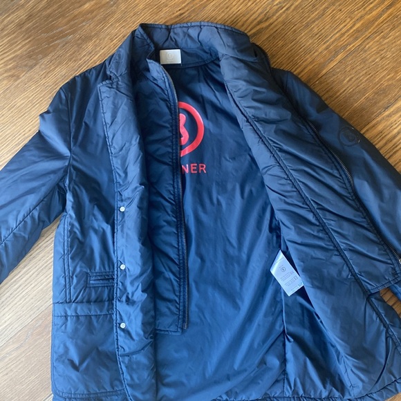 Bogner Boy Blue Zip And Buttons Sports Jacket Coat Blazer Size 14 - Picture 9 of 9